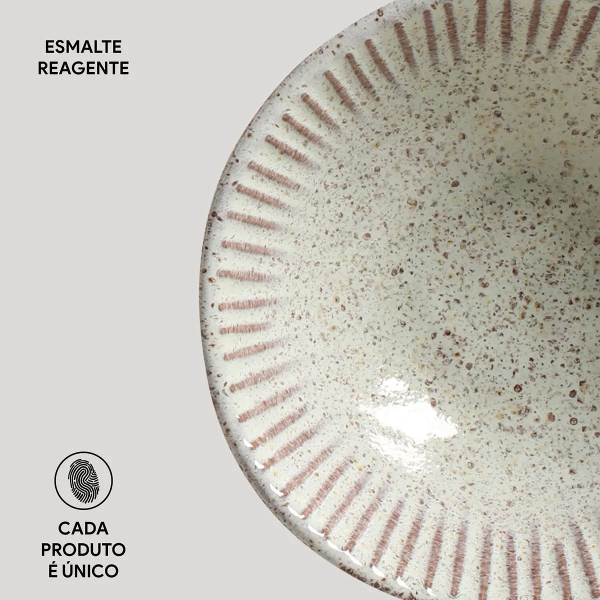 Cumbucas Linhas Pistache Ø15x5,5cm 370ml