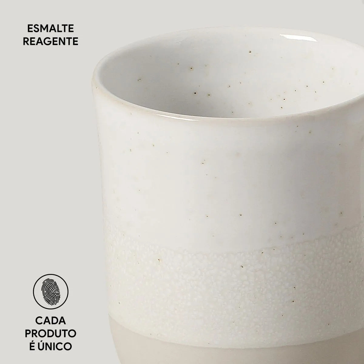 Caneca Coup Stoneware Grande Creamy 330m