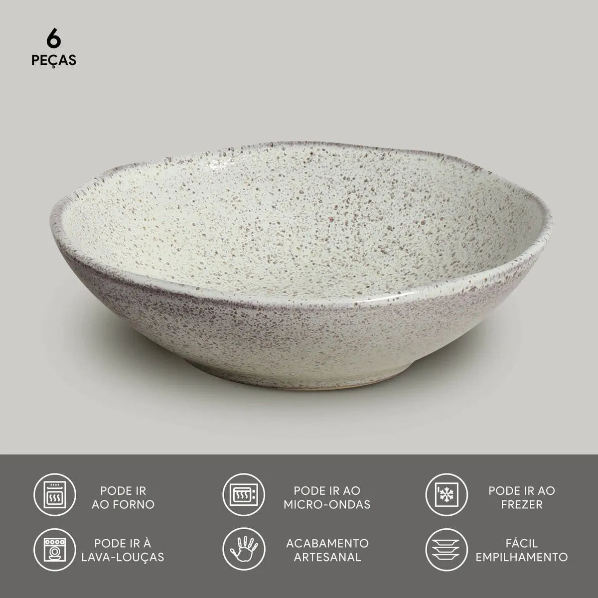 Cumbucas Orgânico Pistache Ø17,5x5,5cm 520ml