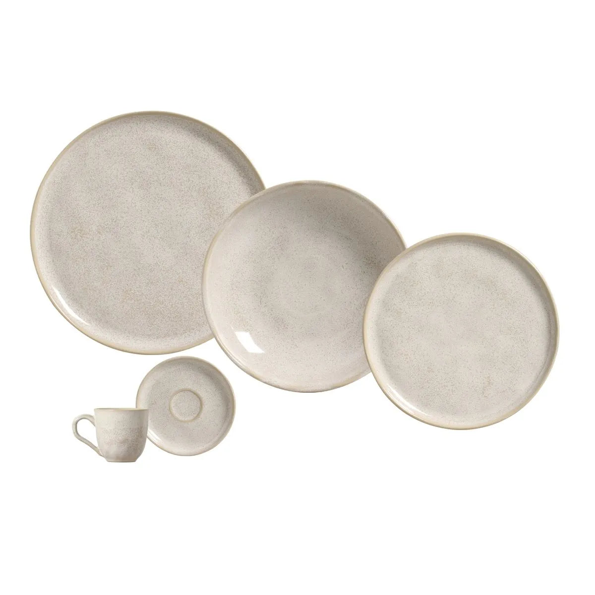 Aparelho de Jantar 30 Peças Bio Latte (para 6 pessoas)