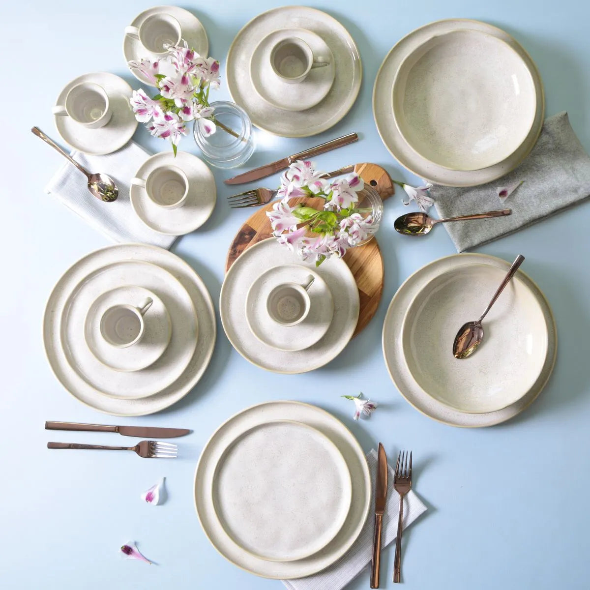 Aparelho de Jantar 30 Peças Bio Latte (para 6 pessoas)