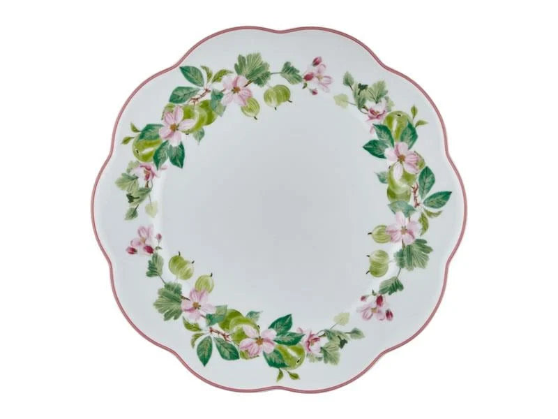 PRATO DE SOBREMESA FLOR HORTICOOL GREEN 20,5CM 20.5X20.5X1.9CM